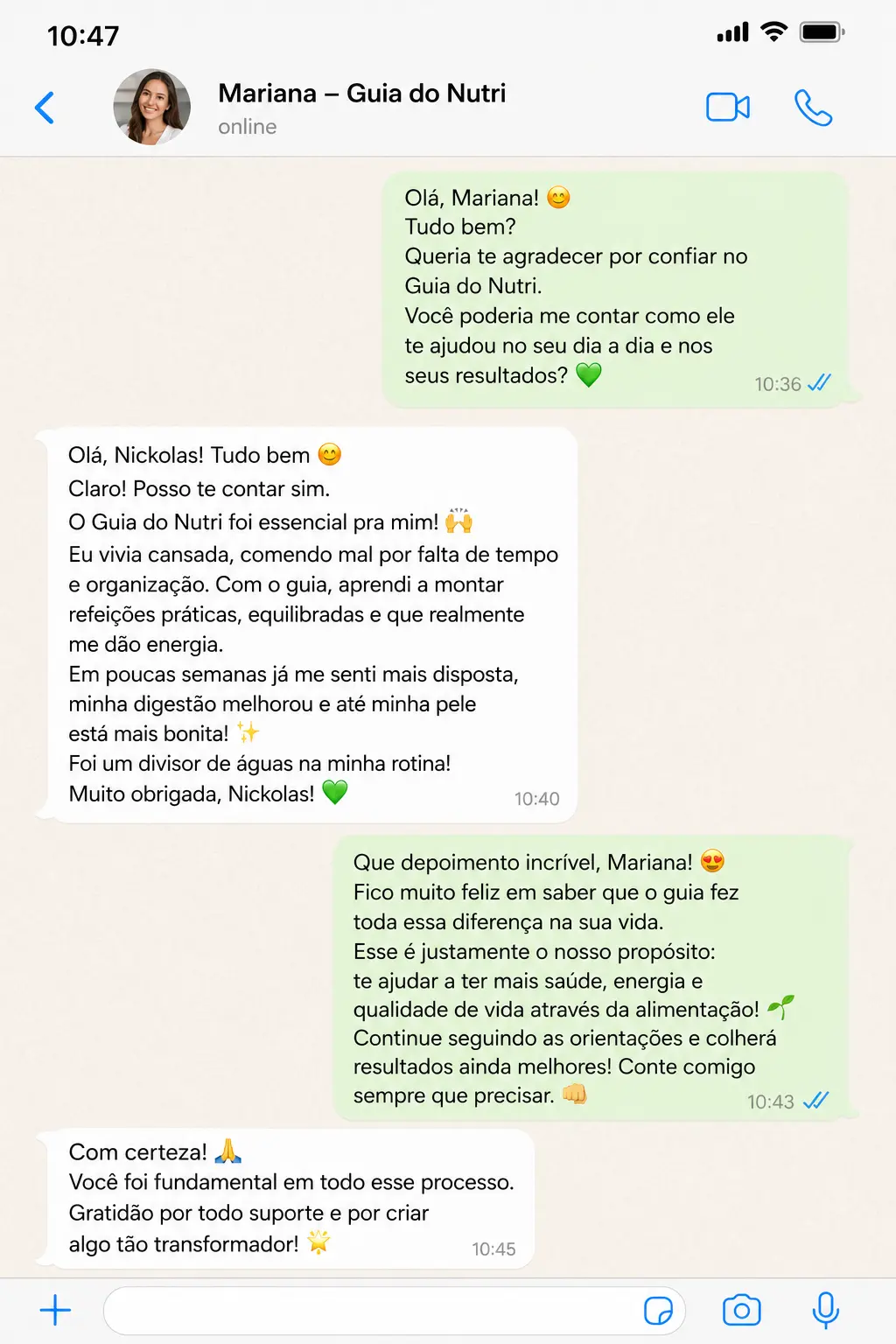 Depoimento Cliente 3