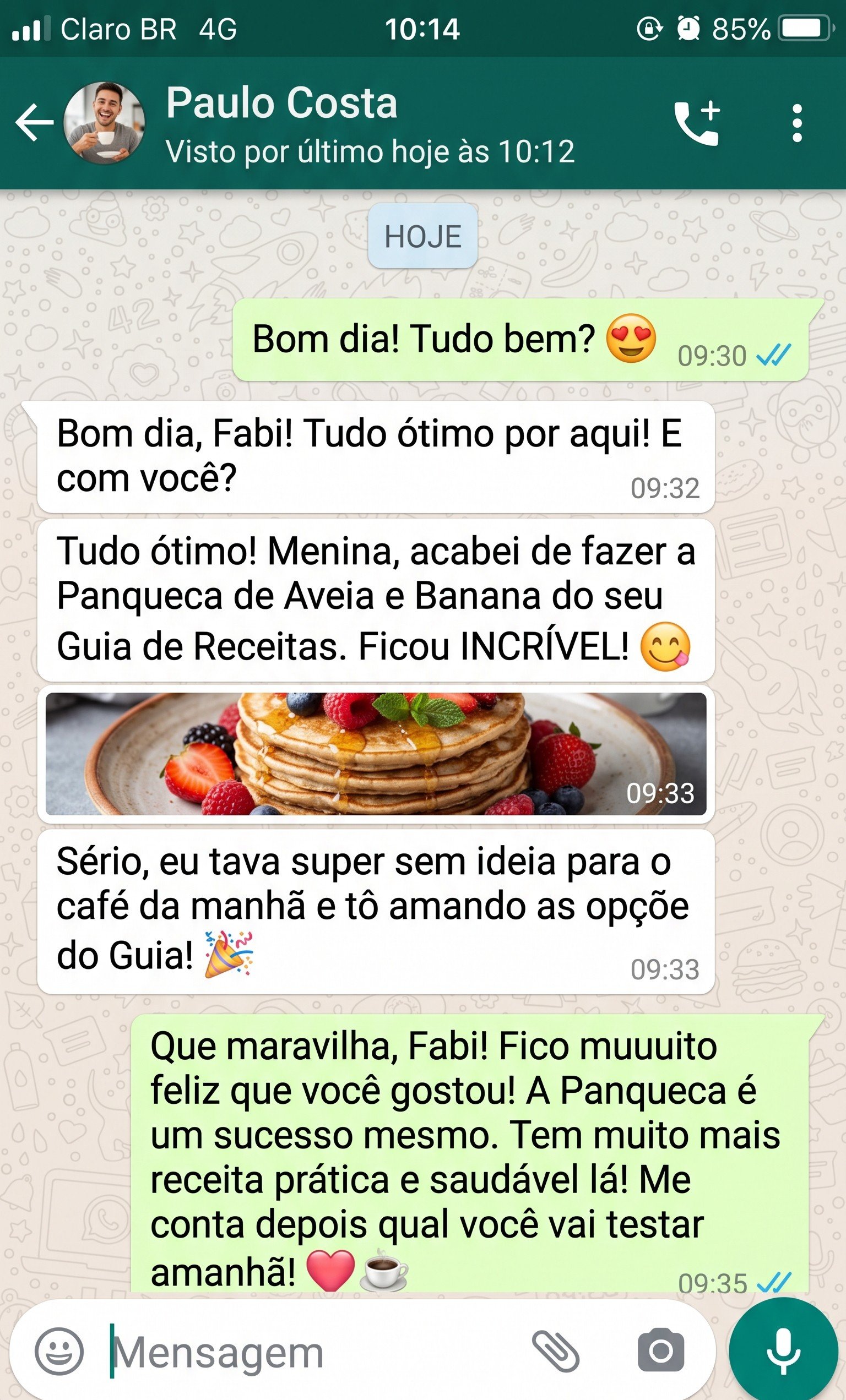 Depoimento WhatsApp 1