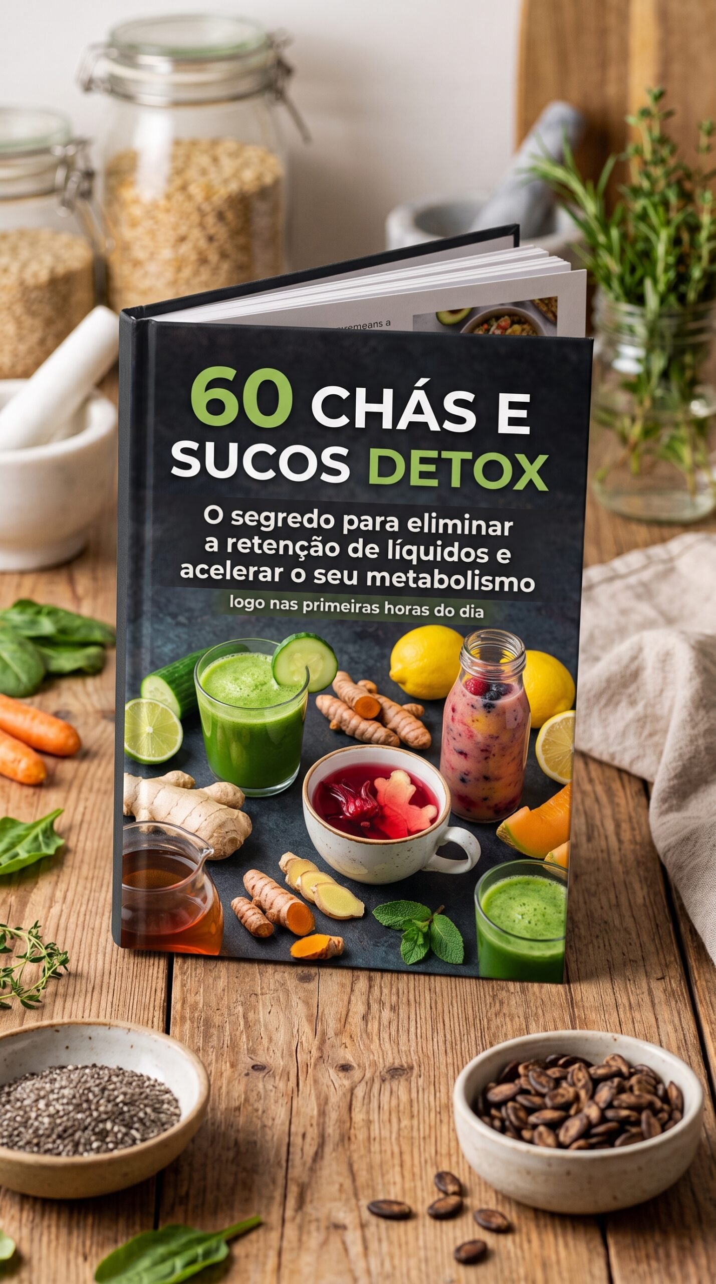 Bônus 3: 60 Chás e Sucos Detox